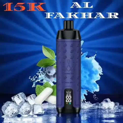 AL FAKHAR 15000 Puffs BERRY MINT Beerige Frische trifft kühlen Minzhauch