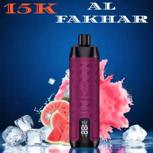 AL FAKHAR 15000 Züge Einweg Vape LUSH ICE Geschmack für erfrischendes Dampfen