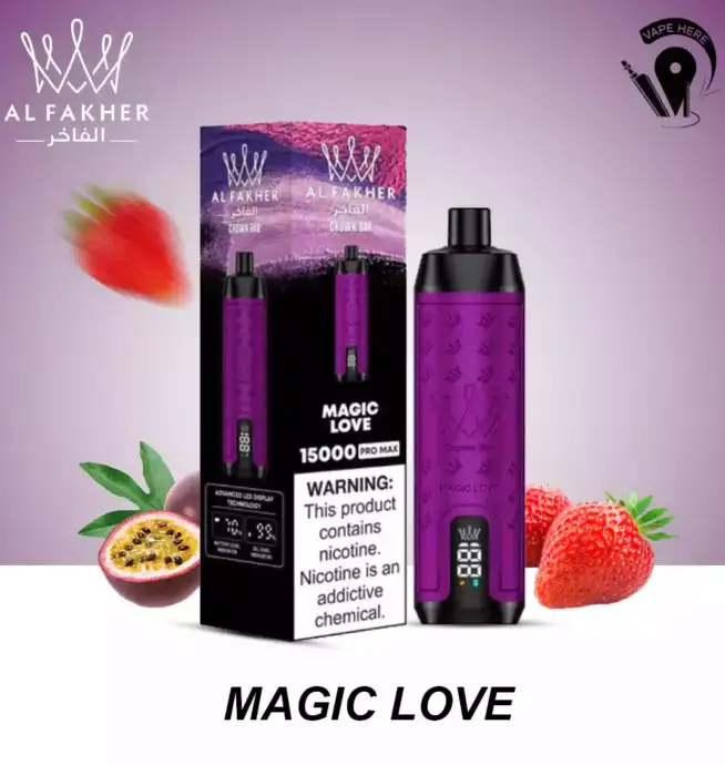 AL FAKHAR 15000 Züge Einweg Vape MAGIC LOVE Geschmack