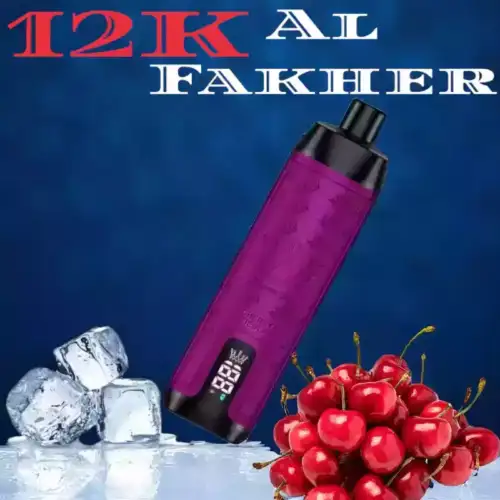 AL Fakher Crown Bar 12000 Züge Einweg E-Zigarette - Erfrischender Cherry Fiesta Geschmack