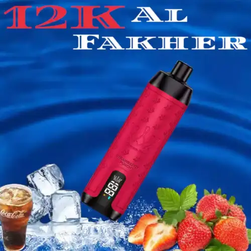 AL Fakher Crown Bar 12000 Züge Einweg E-Zigarette – Erfrischender Strawberry Punch Geschmack