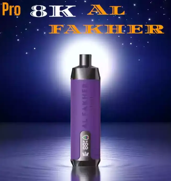 AL Fakher Crown Bar Pro 8000 Züge Entfesseln Sie kräftige Aromen mit Dual Mesh Coil und Schnellladung