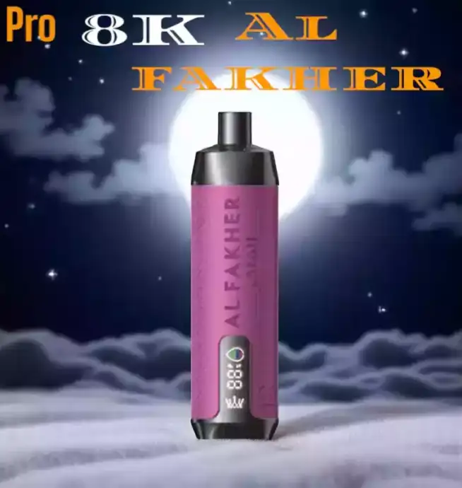 AL Fakher Crown Bar Pro 8000 Züge Entfesseln Sie kräftige Aromen mit Dual Mesh Coil und Schnellladung