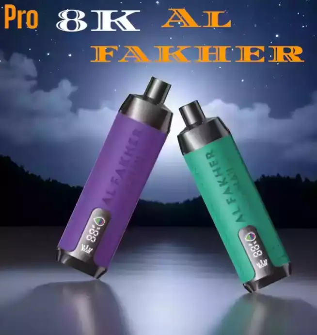 AL Fakher Crown Bar Pro 8000 Züge Entfesseln Sie kräftige Aromen mit Dual Mesh Coil und Schnellladung
