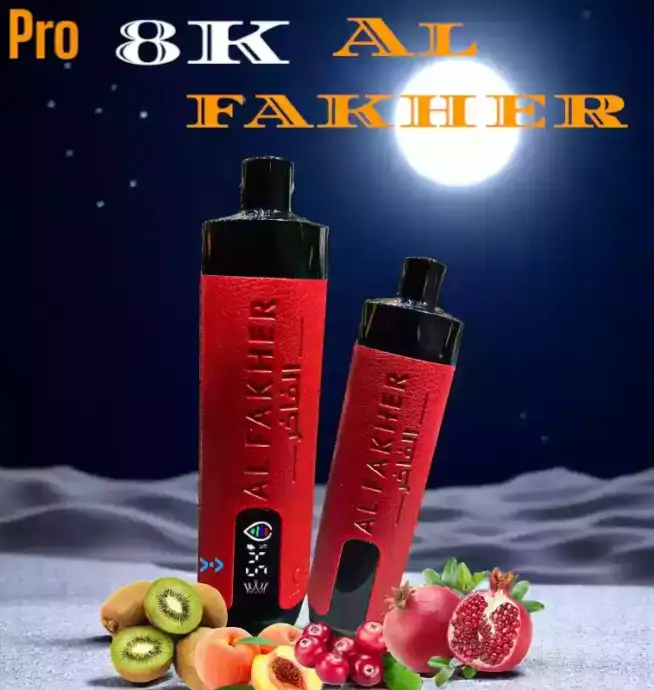 AL Fakher Crown Bar Pro 8000 Züge Entfesseln Sie kräftige Aromen mit Dual Mesh Coil und Schnellladung