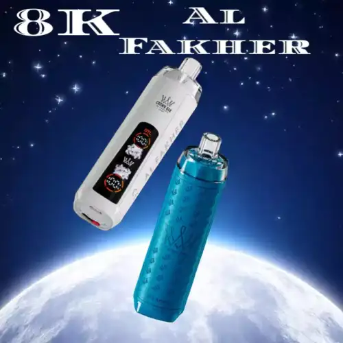 Al Fakher Crystal 8000 Züge Einweg-Vape 18ml E-Liquid 1200mAh Akku Dual Mesh CoilAl Fakher Crystal 8000 Züge Einweg-Vape 18ml E-Liquid 1200mAh Akku Dual Mesh Coil