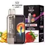 Al Fakher 25K Ultra 25000 Züge Einweg-Vape 22ml E-Liquid 850mAh Akku Dual Mesh Coil