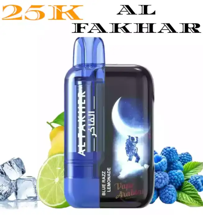 Al Fakher 25K Ultra 25000 Züge Einweg-Vape Blue Razz Lemonade Geschmack