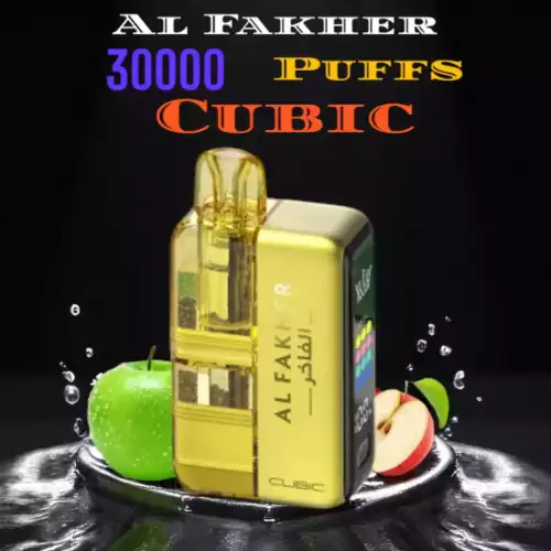 Al Fakher 30000 Züge Cubic Einweg Vape 5mg Nikotin 20ml E-Liquid Mesh Coil Viele