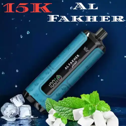 Al Fakher Crown Bar 15000 Züge Erfrischender SPEARMINT Geschmack