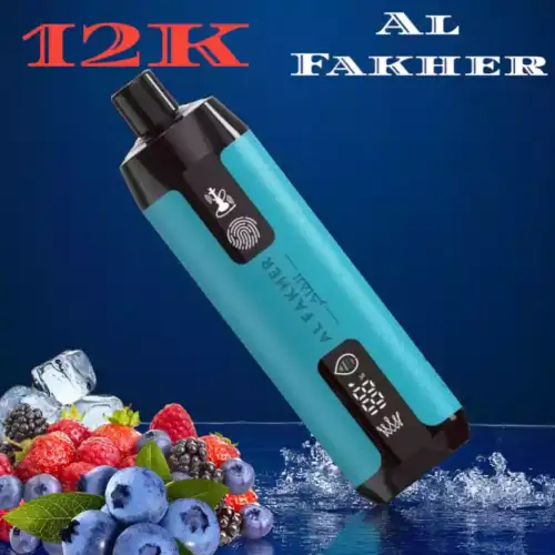 Al Fakher Crown Bar Peach 12000 Züge Sound BERRY BLUE