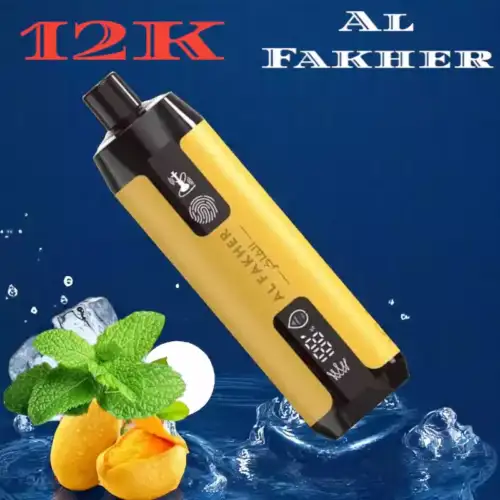 Al Fakher Crown Bar Peach 12000 Züge Sound COOL MANGO Geschmack