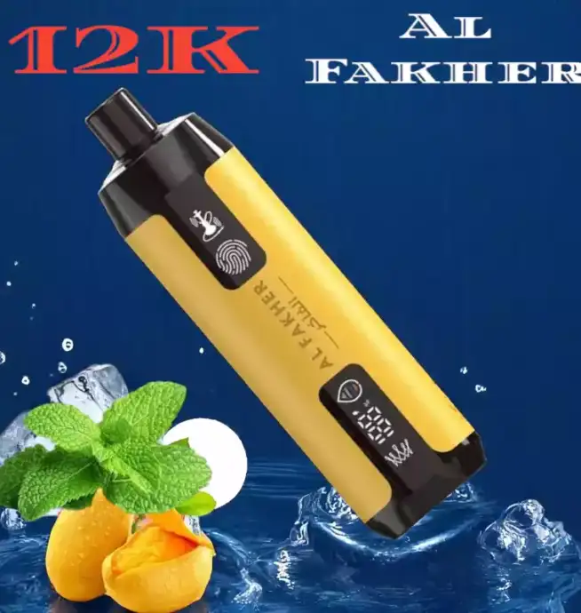 Al Fakher Crown Bar Peach 12000 Züge Sound COOL MANGO Geschmack