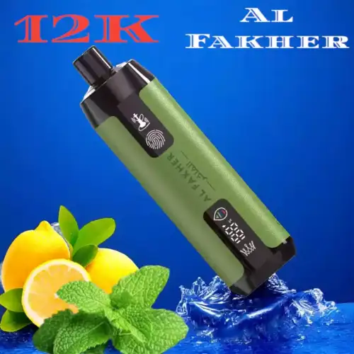 Al Fakher Crown Bar Peach 12000 Züge Sound LEMON MINT Geschmack