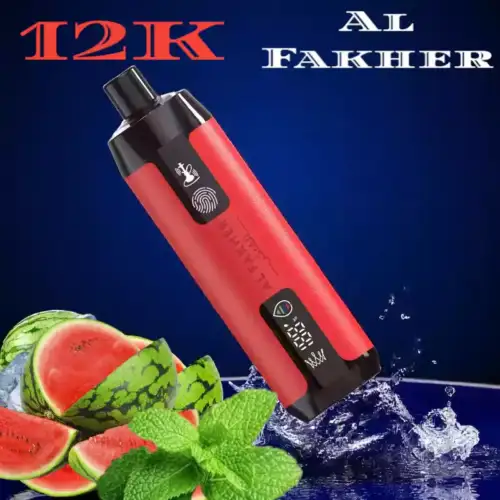 Al Fakher Crown Bar Peach 12000 Züge Sound Lush Ice Einweg-Vape