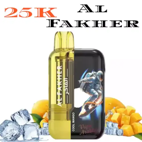 Al Fakher 25K Ultra 25000 Puffs – Cool Mango Genuss pur
