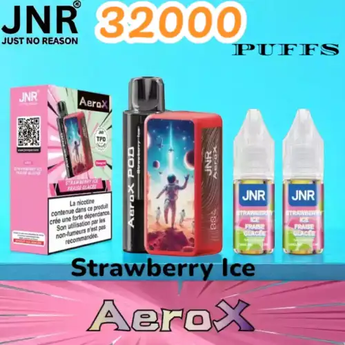 JNR AeroX 32000 PUFFS Leistungsstarker und Langanhaltender Vape